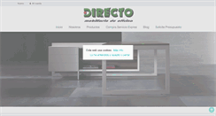 Desktop Screenshot of mueblesdirecto.com